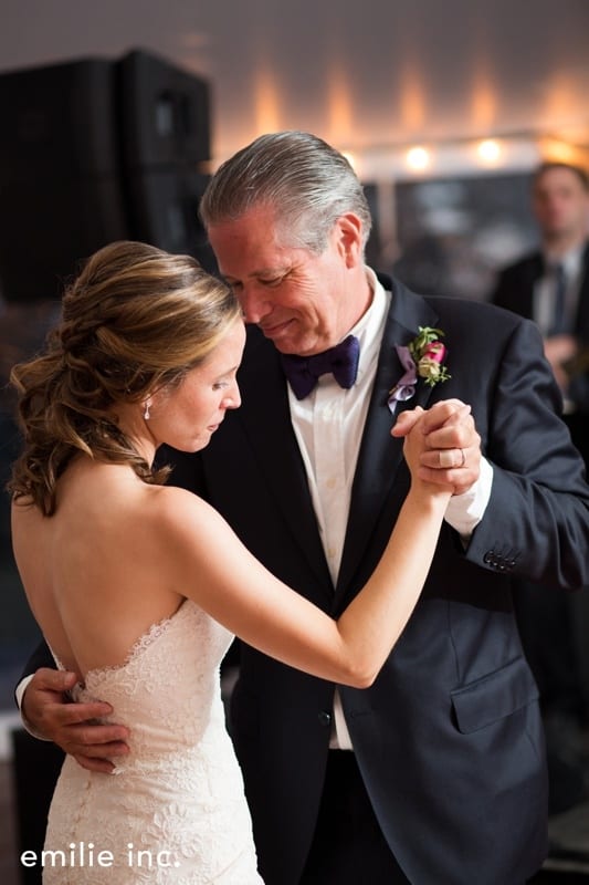 bride with father of the bride first dance