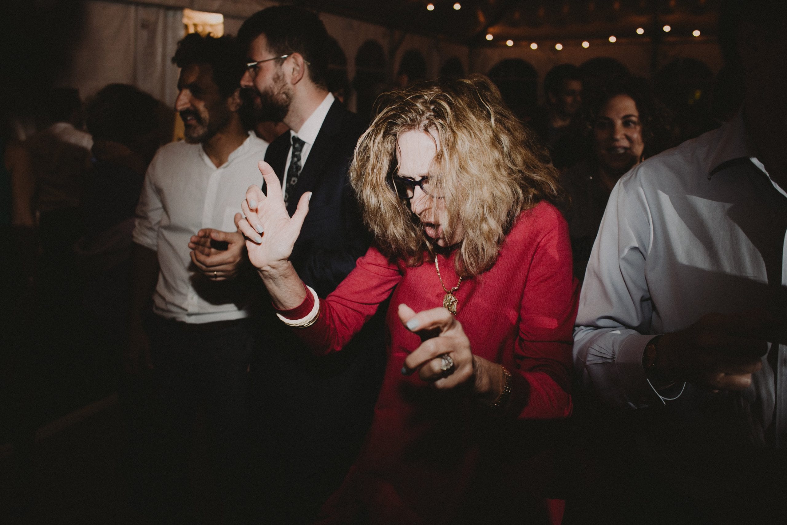 woman dancing passionately wedding Brooklyn
